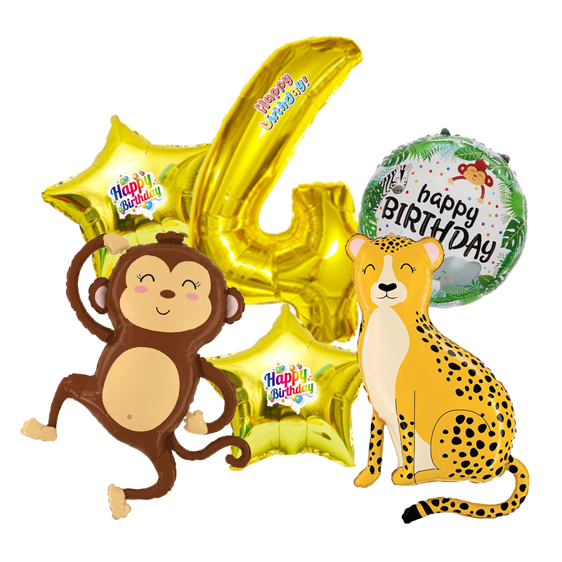 Balon Hewan Hutan Nomor 0-9 Ke - Wedding Zoo ulasan dan harga