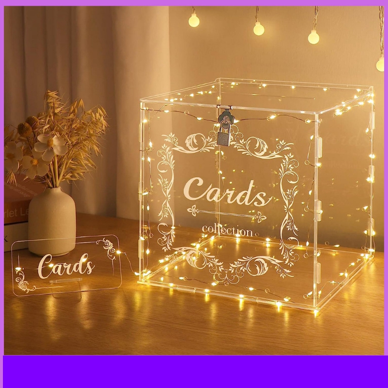 1 Buah Kotak Kartu Pernikahan  - Wedding Card Box ulasan dan harga