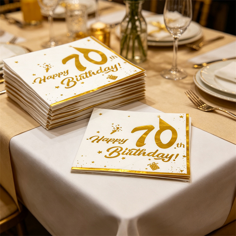 10 Buah Serbet Selamat Ulang T - Table Number Gold ulasan dan harga