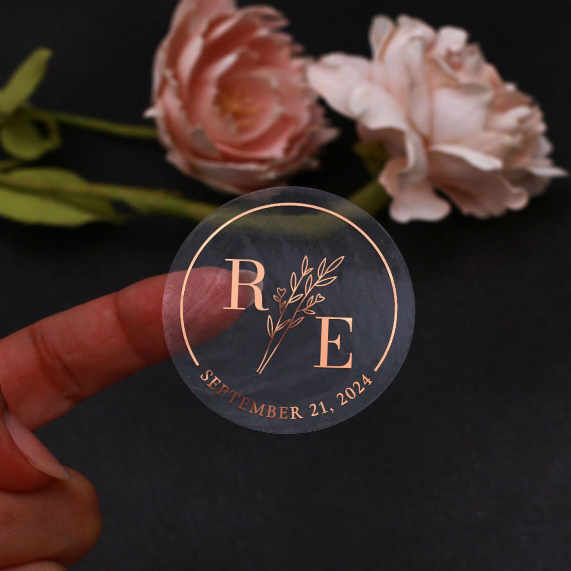 Stiker Pernikahan Botani Trans - Wedding Envelopes ulasan dan harga