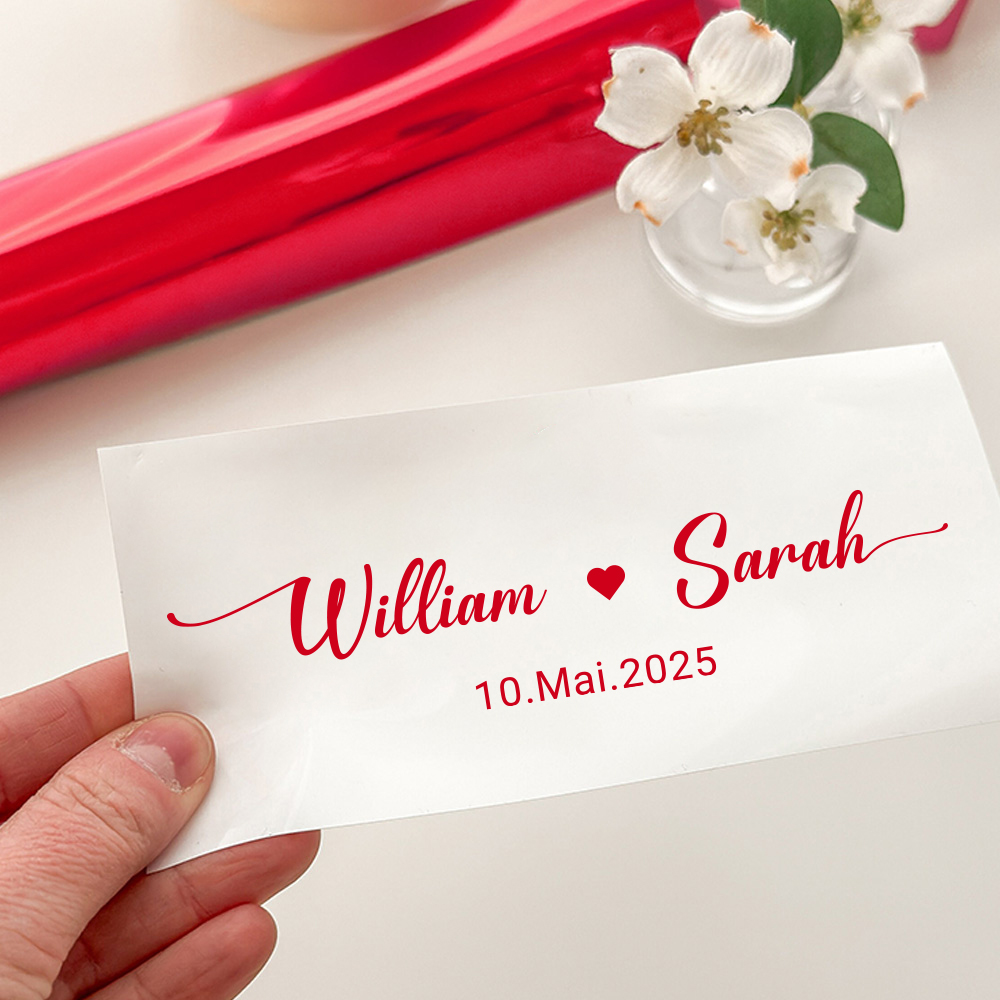 Stiker Nama Kustom untuk Kotak - Wedding Card Box ulasan dan harga